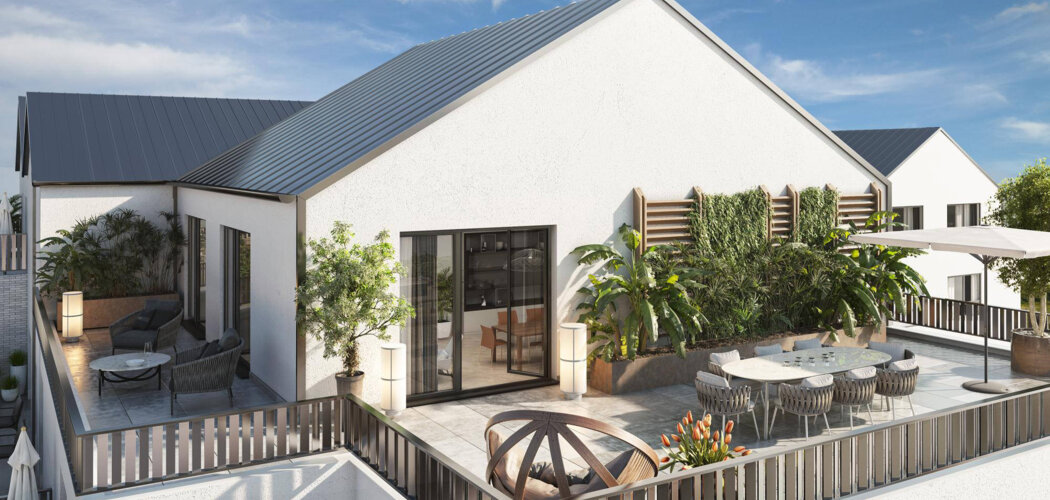 Programme immobilier neuf Coeur Gaïa - Clichy-sous-Bois appartements neufs dans quartier vivant (93390) - Référence : 17297