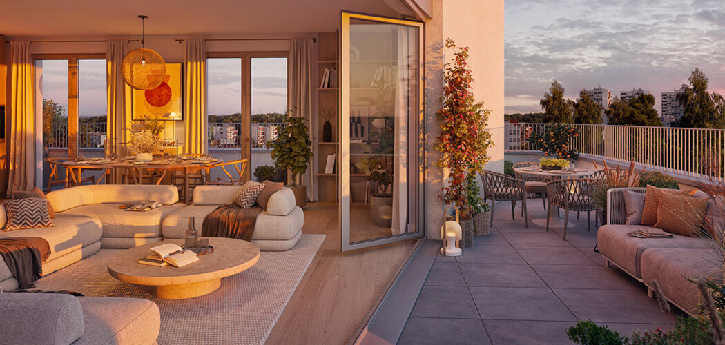 Programme immobilier neuf Ellipsée - Clichy-sous-Bois : logements neufs proches du tramway T4 et de la ligne 16 (93390) - Référence : 16013