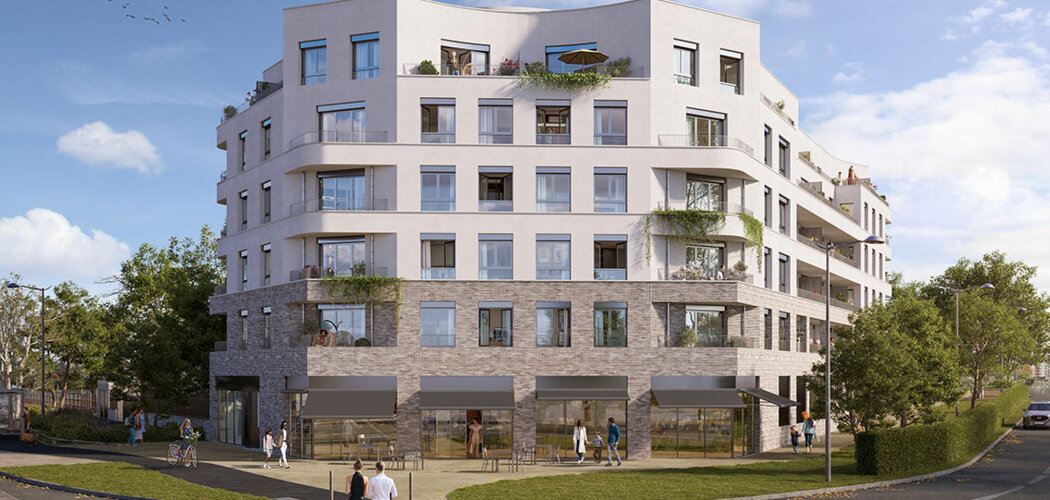 Programme immobilier neuf Ellipsée - Clichy-sous-Bois : logements neufs proches du tramway T4 et de la ligne 16 (93390) - Référence : 16013