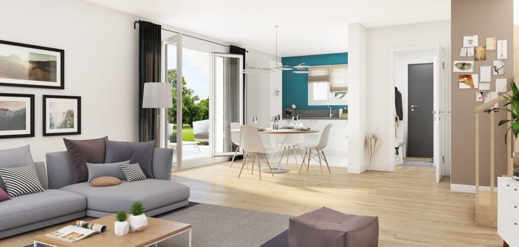 Programme immobilier neuf Sentier Soléa : Appartements - Collégien : logements neufs sécurisés et verdoyants proche des commerces (77090) - Référence : 15231