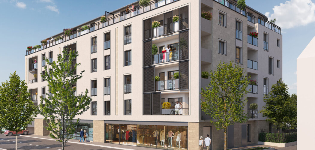 Programme immobilier neuf Villa Gabrielle - Colombes à proximité du tramway T2 et des quais de Seine (92700) - Référence : 16604