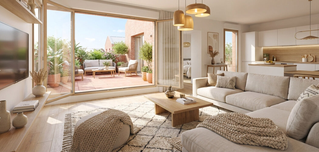 Programme immobilier neuf LE CLOS D'ARTHELIE - Combs-la-Ville quartier Galilée à deux pas des commerces (77380) - Référence : 16298