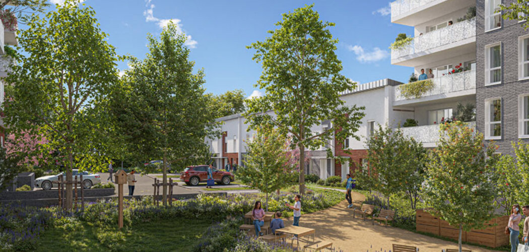 Programme immobilier neuf Jardin Cézanne - Corbeil-Essonnes à deux pas du RER D (91100) - Référence : 16534