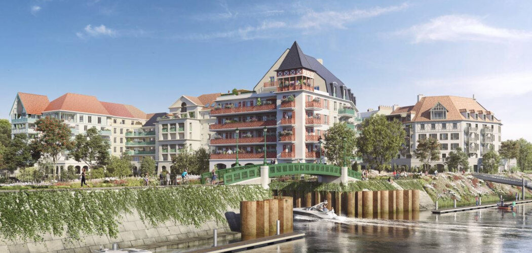 Programme immobilier neuf L'ARCHIPEL - Cormeilles-en-Parisis : Résidence studio–T5 avec cadre marin et confort optimisé proche des commodités (95240) - Référence : 14631