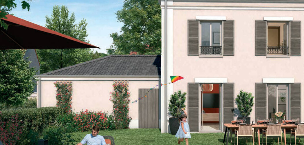 Programme immobilier neuf Les Allées des Trois Ormes Chapitre 1 - Coupvray près de Val d’Europe (77700) - Référence : 16238