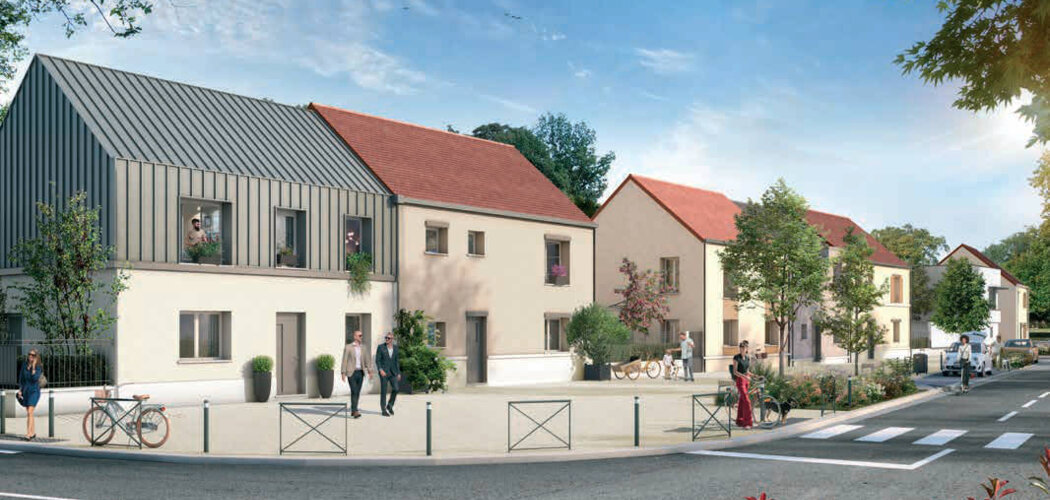 Programme immobilier neuf Les Allées des Trois Ormes Chapitre 1 - Coupvray près de Val d’Europe (77700) - Référence : 16238
