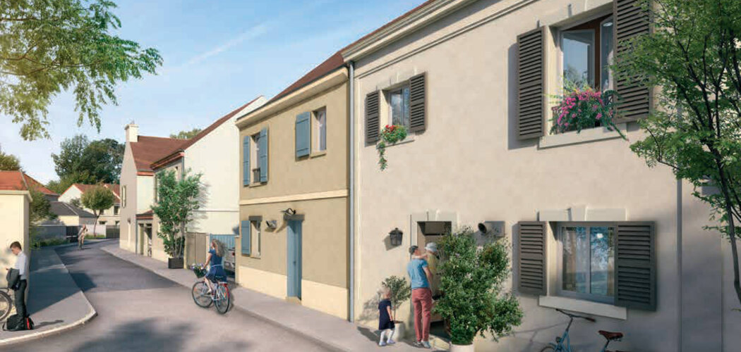 Programme immobilier neuf Les Allées des Trois Ormes Chapitre 1 - Coupvray près de Val d’Europe (77700) - Référence : 16238