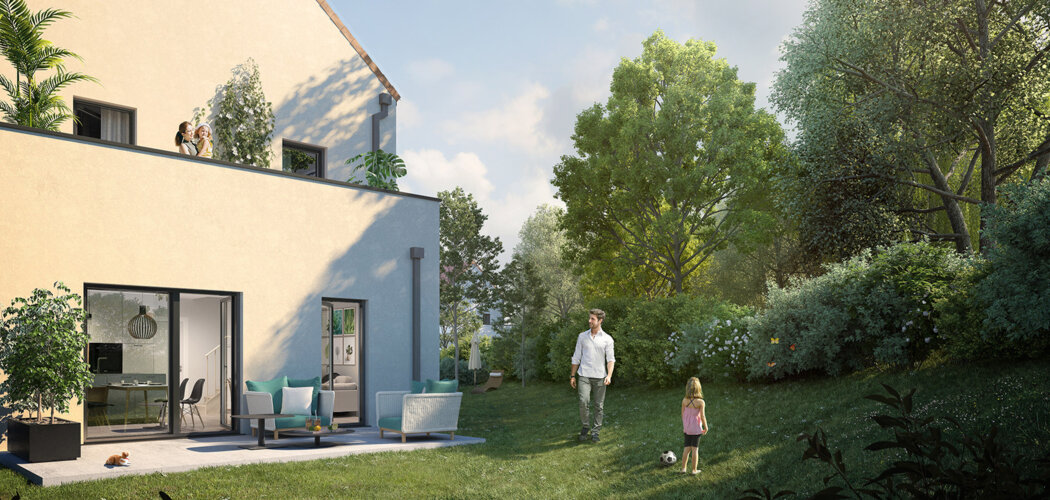 Programme immobilier neuf DOMAINE DES ORMES - Coupvray : Résidence studio–T5 avec confort écologique et espaces lumineux proche des commodités (77700) - Référence : 14198