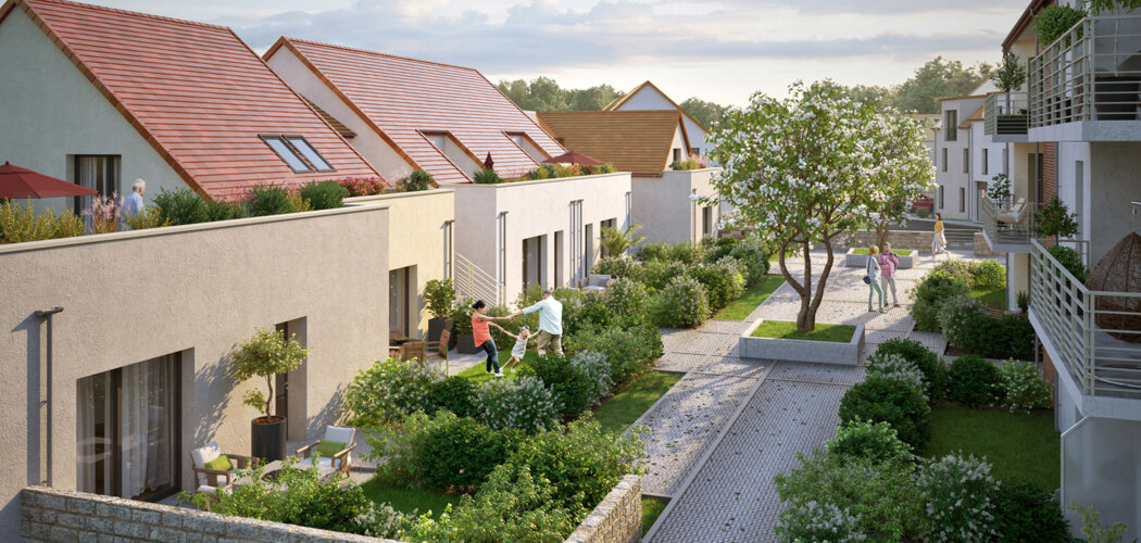 Programme immobilier neuf DOMAINE DES ORMES - Coupvray : Résidence studio–T5 avec confort écologique et espaces lumineux proche des commodités (77700) - Référence : 14198