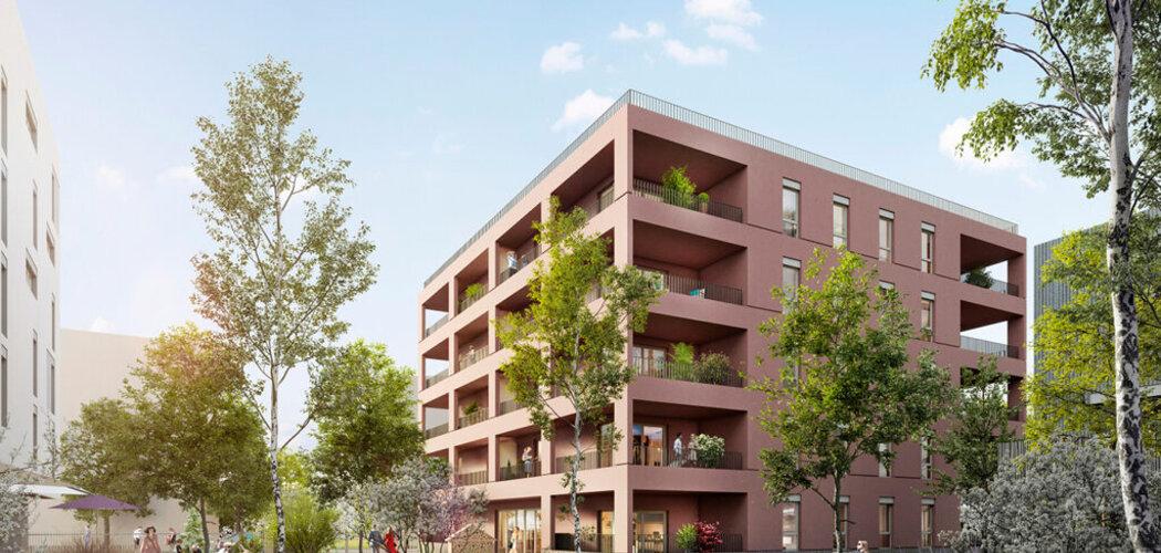 Programme immobilier neuf L'ENVOL - Courcouronnes : logements neufs sécurisés et verdoyants proche des commodités (91000) - Référence : 15580