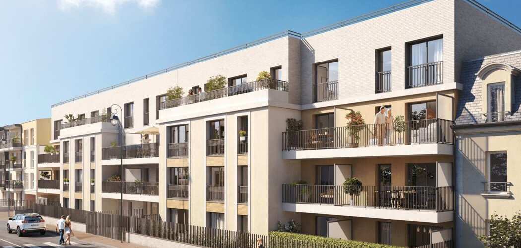 Programme immobilier neuf COEUR CROISSY - Croissy-sur-Seine résidence à proximité du centre (78290) - Référence : 8443
