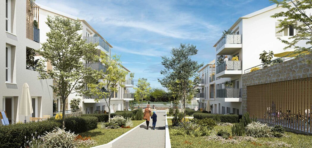 Programme immobilier neuf L'Allée de l'Ermitage - Dammarie-les-Lys à proximité de la  gare de Melun (77190) - Référence : 9619