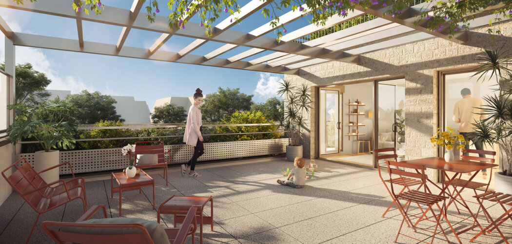 Programme immobilier neuf Le 49 Cauchoix -  Deuil-La-Barre : logements neufs sécurisés et verdoyants proche des commodités (95170) - Référence : 15418