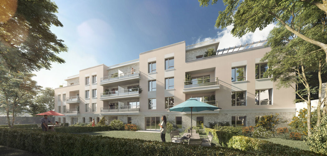 Programme immobilier neuf Le 49 Cauchoix -  Deuil-La-Barre : logements neufs sécurisés et verdoyants proche des commodités (95170) - Référence : 15418
