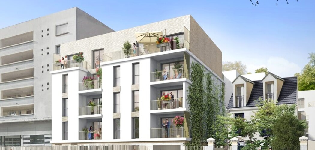 Programme immobilier neuf L'Observatoire - Deuil-la-Barre : logements neufs sécurisés et verdoyants proche des transports (95170) - Référence : 15040