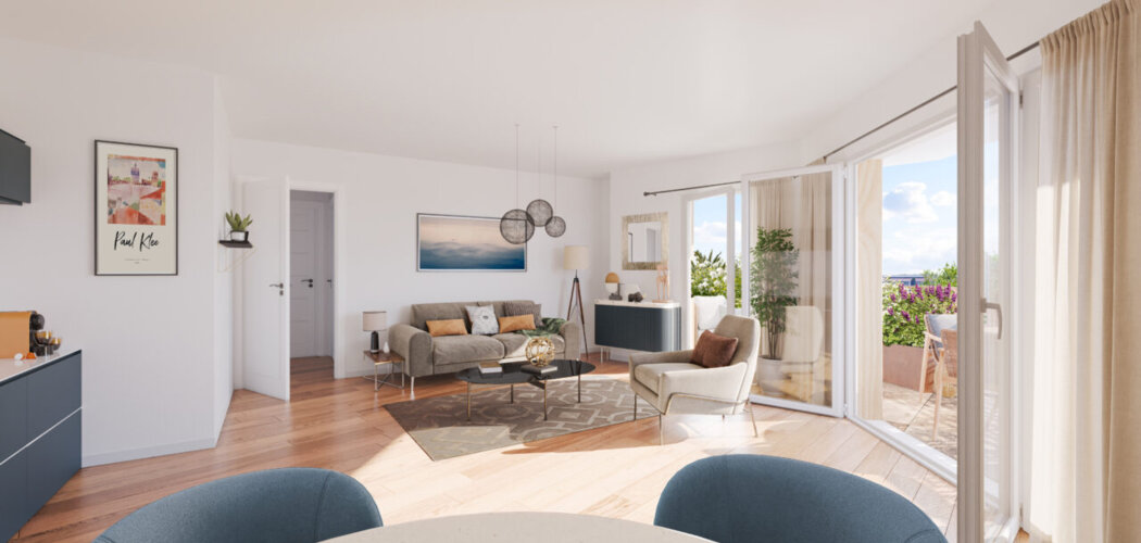 Programme immobilier neuf Le 225 - Drancy : logements neufs sécurisés et lumineux proche de la gare RER B (93700) - Référence : 14955