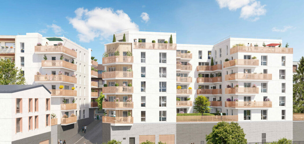 Programme immobilier neuf Le 225 - Drancy : logements neufs sécurisés et lumineux proche de la gare RER B (93700) - Référence : 14955