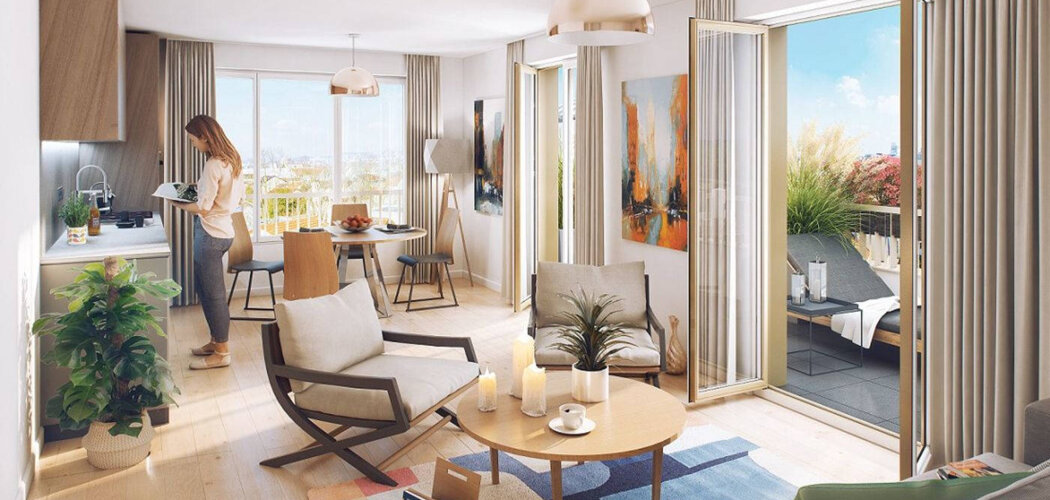 Programme immobilier neuf VILLA MORIN - Drancy proche Paris via le RER B à 100m (93700) - Référence : 16586
