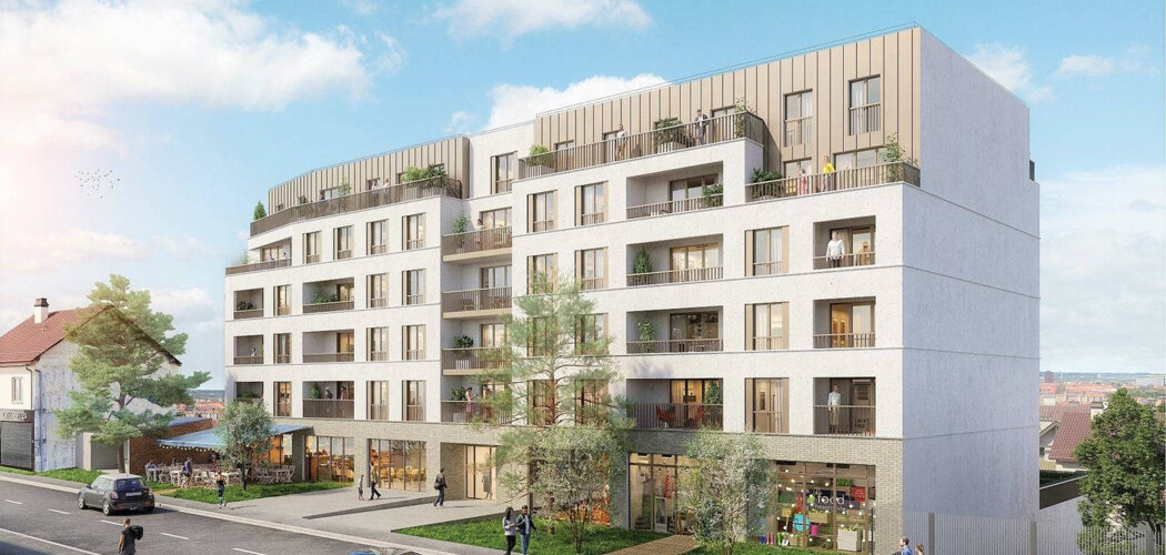 Programme immobilier neuf VILLA MORIN - Drancy proche Paris via le RER B à 100m (93700) - Référence : 16586