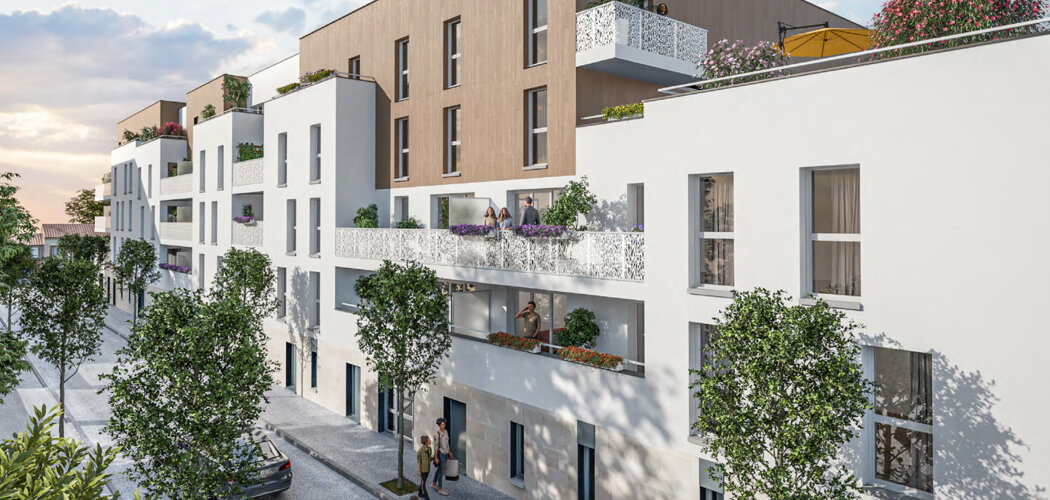 Programme immobilier neuf L'essentiel - Drancy quartier Paris Campagne proche T11 et RER B (93700) - Référence : 17215