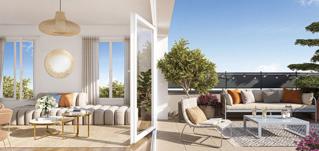 Programme immobilier neuf Villa Elegance - Drancy RER B à pied et Paris à 13 min (93700) - Référence : 18597
