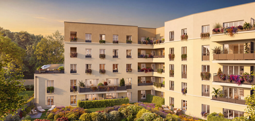 Programme immobilier neuf Villa Elegance - Drancy RER B à pied et Paris à 13 min (93700) - Référence : 18597