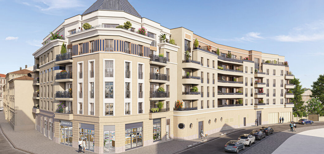 Programme immobilier neuf Villa Elegance - Drancy RER B à pied et Paris à 13 min (93700) - Référence : 18597