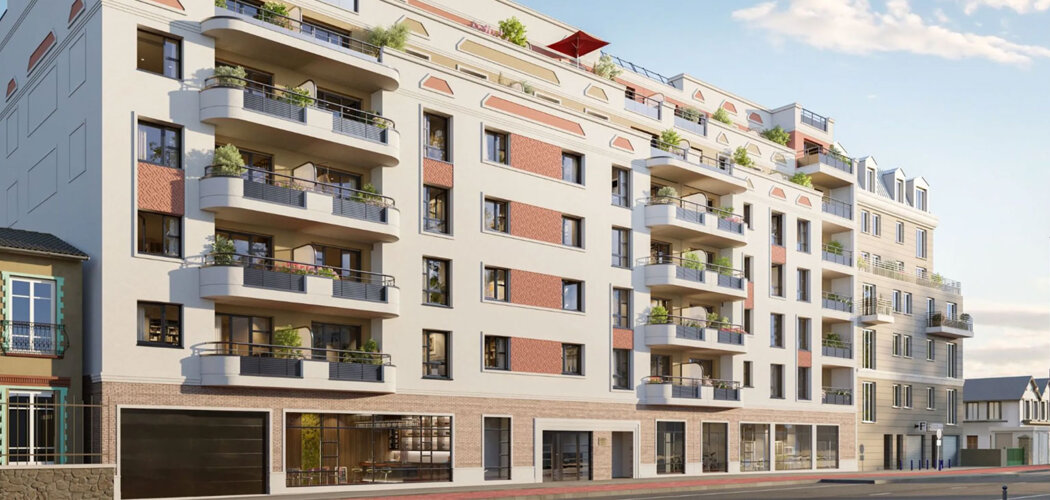 Programme immobilier neuf Le Palladio - Drancy résidence neuve proche métro RER et tram (93700) - Référence : 17212