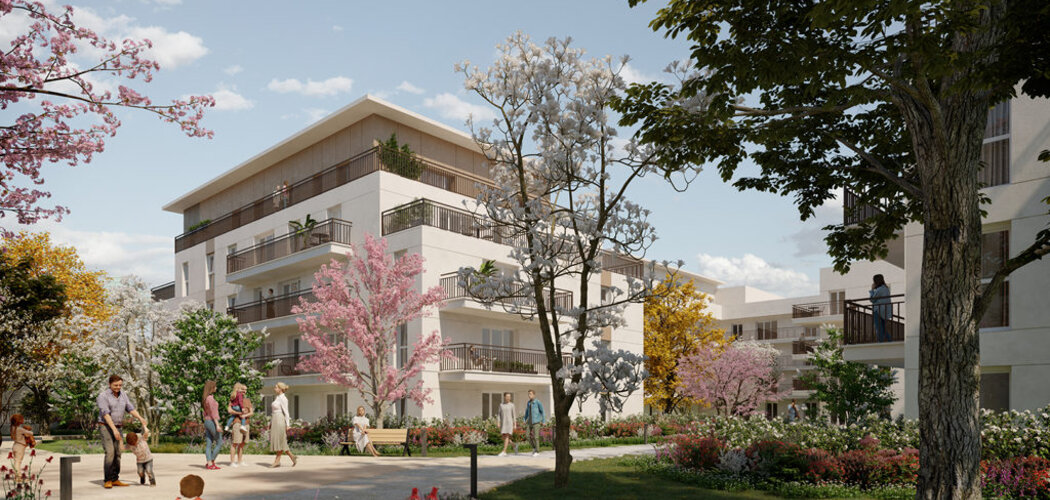 Programme immobilier neuf GREEN MELODY - Drancy : Résidence T2–T5 avec cadre résidentiel et confort optimisé proche des commodités (93700) - Référence : 14758