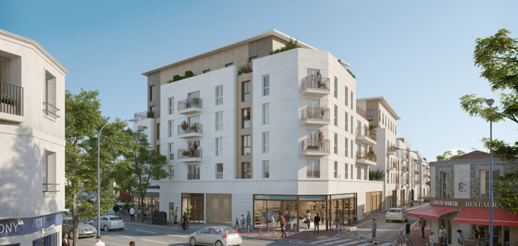 Programme immobilier neuf GREEN MELODY - Drancy : Résidence T2–T5 avec cadre résidentiel et confort optimisé proche des commodités (93700) - Référence : 14758