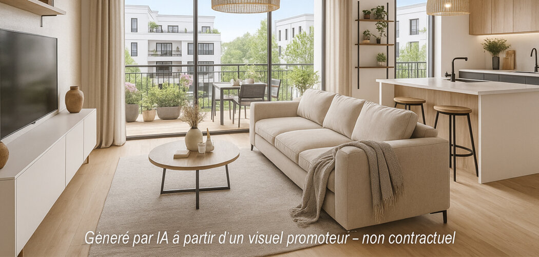 Programme immobilier neuf ORA - Dugny à deux pas du futur métro ligne 17 (93440) - Référence : 16653