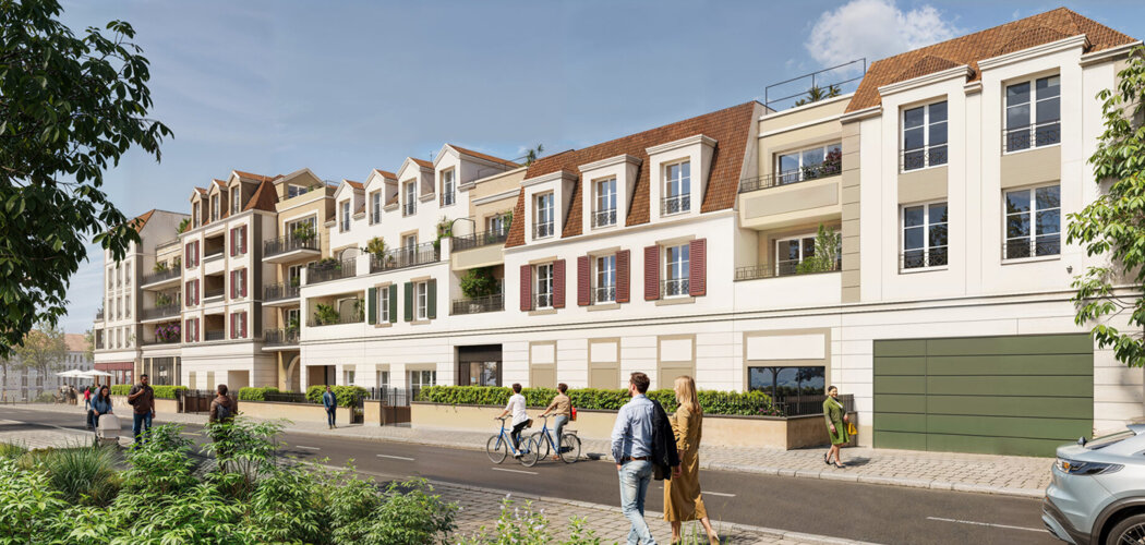 Programme immobilier neuf Résidence de L'Ormeteau - Dugny proche Paris appartements neufs accès RER B et Grand Paris (93440) - Référence : 17438