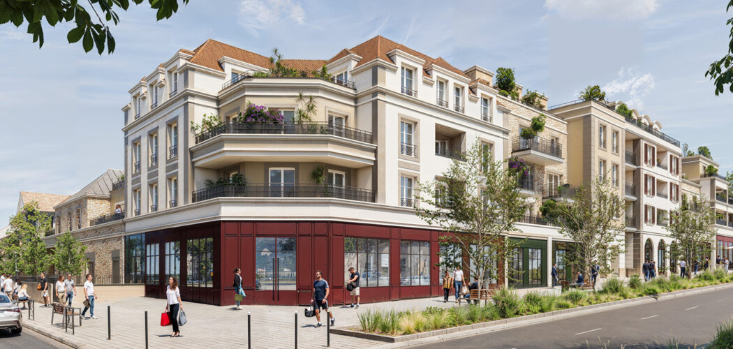 Programme immobilier neuf Résidence de L'Ormeteau - Dugny proche Paris appartements neufs accès RER B et Grand Paris (93440) - Référence : 17438