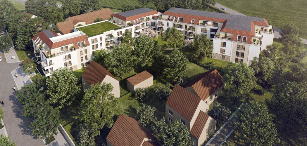 Programme immobilier neuf Villa Hennequin - Ecquevilly à proximité de la gare Transilien J (78920) - Référence : 12896