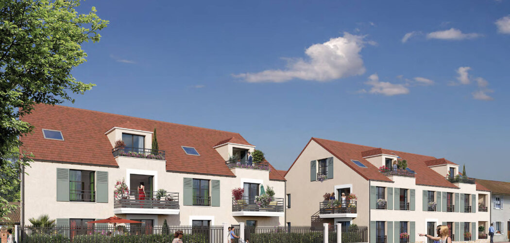 Programme immobilier neuf CŒUR VILLAGE - Elancourt à deux pas de la place de l’Église (78990) - Référence : 16363