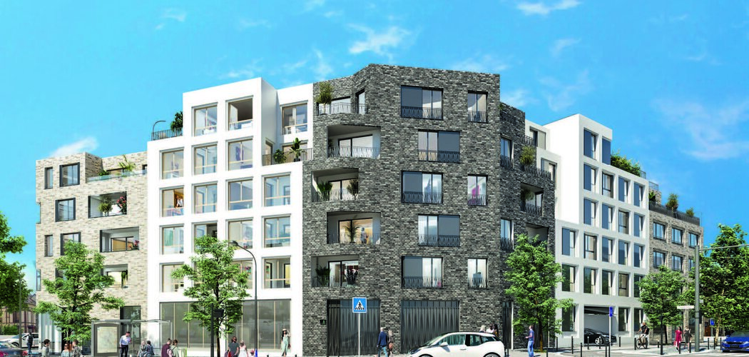 Programme immobilier neuf 109 PARIS - Épinay-sur-Seine à proximité  RER C et tramway à 450 m (93800) - Référence : 15119