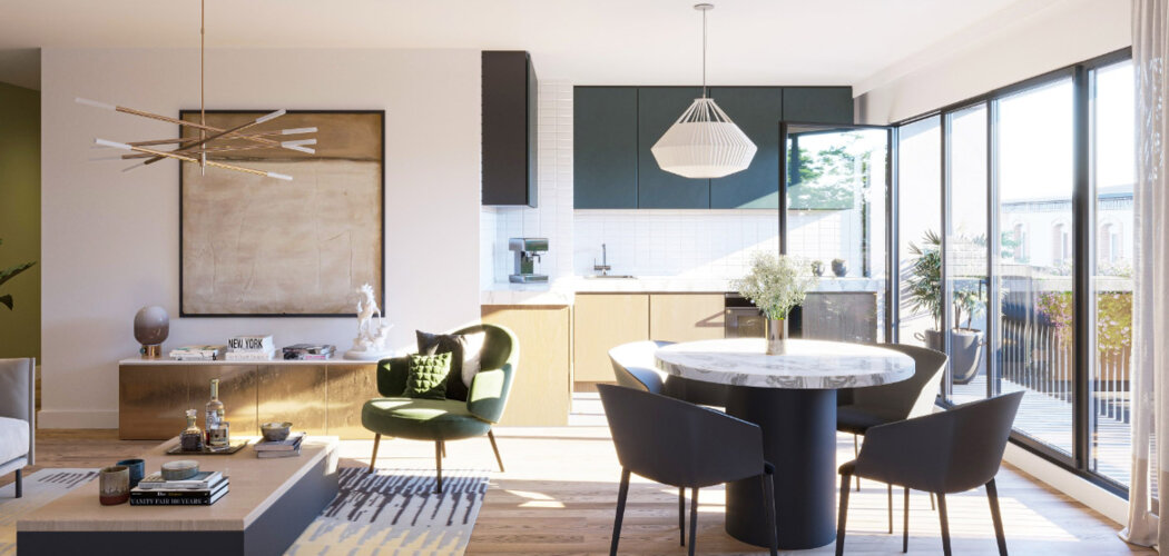 Programme immobilier neuf Ilot des Lumières - Épinay-sur-Seine proche de la ligne 13 dans un cadre contemporain (93800) - Référence : 16900