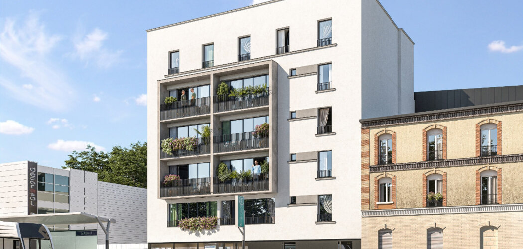 Programme immobilier neuf Ilot des Lumières - Épinay-sur-Seine proche de la ligne 13 dans un cadre contemporain (93800) - Référence : 16900