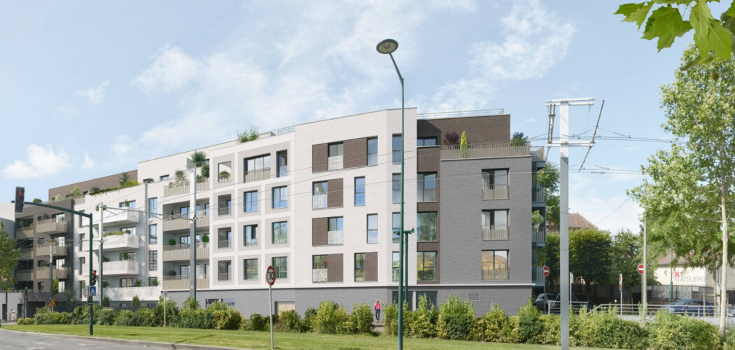 Programme immobilier neuf Les Terrasses de Paris - Épinay-sur-Seine proche de la Seine et du tram T8 (93800) - Référence : 16511