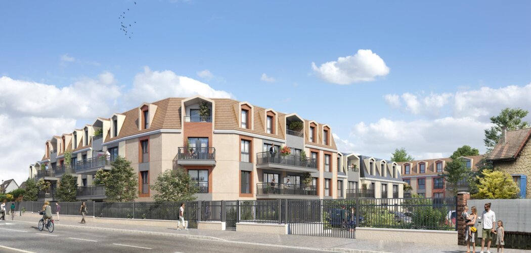 Programme immobilier neuf Osmose - Éragny près de la gare de Saint-Ouen-l’Aumône (95610) - Référence : 7977