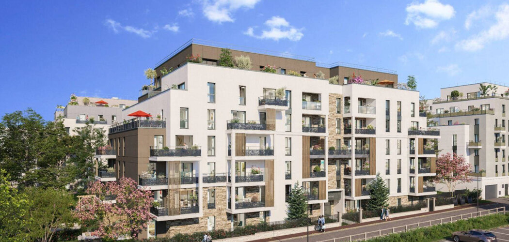 Programme immobilier neuf Les Terrasses d'Adria - Ermont proche du RER C (95120) - Référence : 16303