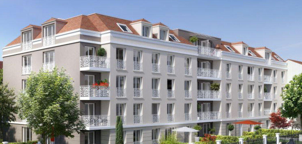 Programme immobilier neuf RÉSIDENCE AMARELLE - Esbly : Résidence T2–T4 avec accès sécurisé et parkings extérieurs près de la gare (77450) - Référence : 373