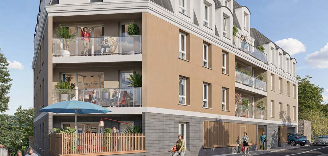 Programme immobilier neuf CŒUR FAUBOURG - Étampes à deux pas du  RER C (91150) - Référence : 13819