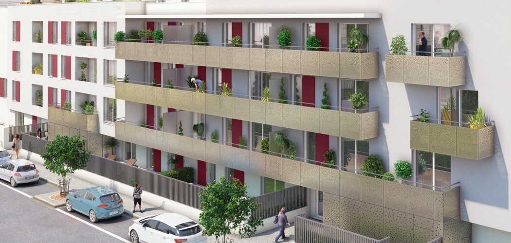 Programme immobilier neuf LE CLOS  DES GENETS - Fleury-Mérogis : Résidence T1–T3 avec espaces extérieurs et isolation performante dans un quartier verdoyant (91700) - Référence : 1184