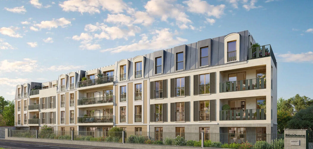 Programme immobilier neuf Cœur Royal - Fontainebleau adresse patrimoniale avec jardin intérieur (77300) - Référence : 17239