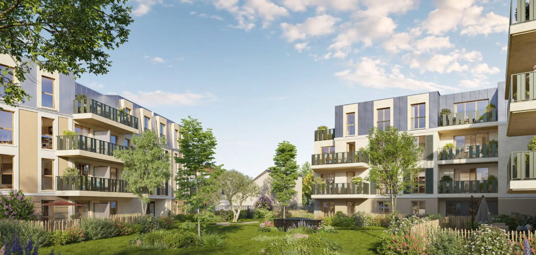 Programme immobilier neuf Cœur Royal - Fontainebleau adresse patrimoniale avec jardin intérieur (77300) - Référence : 17239