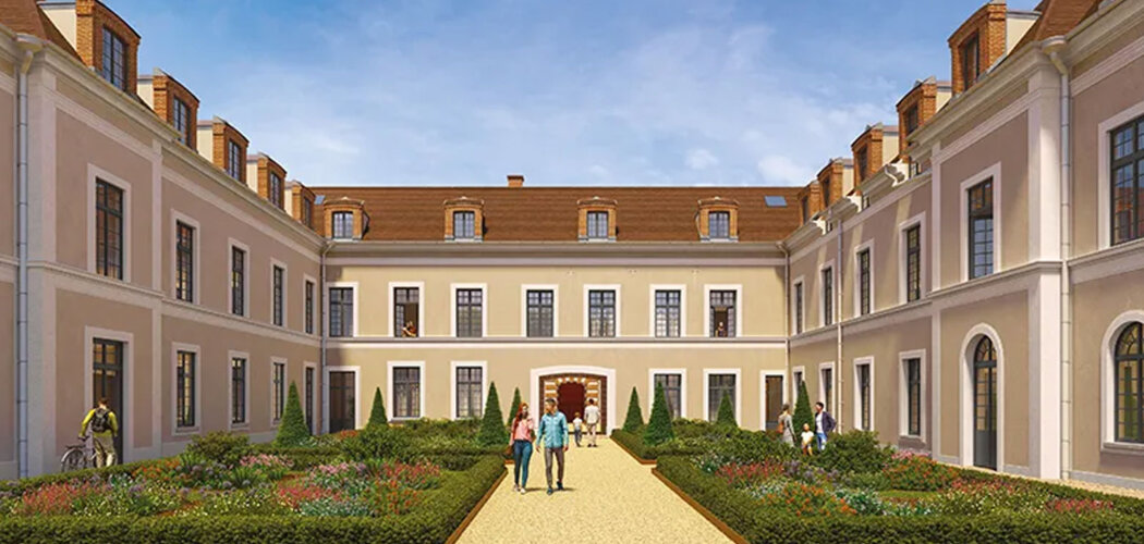 Programme immobilier neuf ATHENAIS - Fontainebleau : Résidence studio–T5 avec cadre historique et confort optimisé proche des commodités (77300) - Référence : 14357