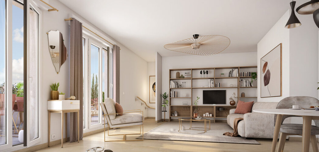 Programme immobilier neuf APPARTEMENT 5 PIECES DUPLEX - Fontenay-aux-Roses à deux pas des commerces (92260) - Référence : 14830