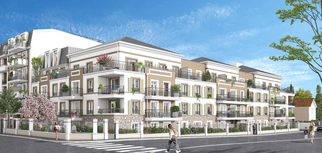 Programme immobilier neuf L'unique - Franconville : Résidence studio–T4 avec cadre contemporain et confort optimisé proche des transports (95130) - Référence : 5869