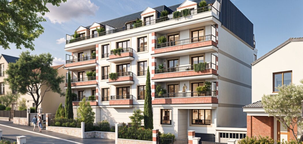 Programme immobilier neuf VILLA ELEONORA - Gagny centre-ville à moins d’un kilomètre de la gare RER E (93220) - Référence : 12774